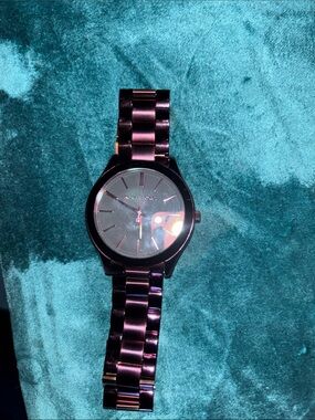 Michael Kors Metallic Plum Women's Bracelet Watch